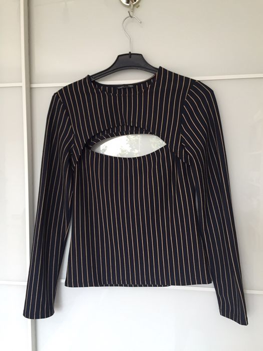 Bluza jerseu, maneca lunga, ZARA