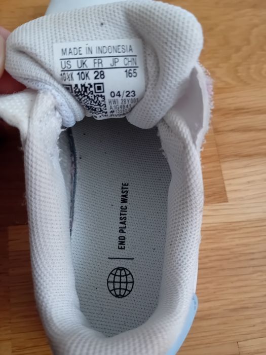 Adidasi Adidas Grand Court Lifestyle, alb/albastru, Mărimea 28