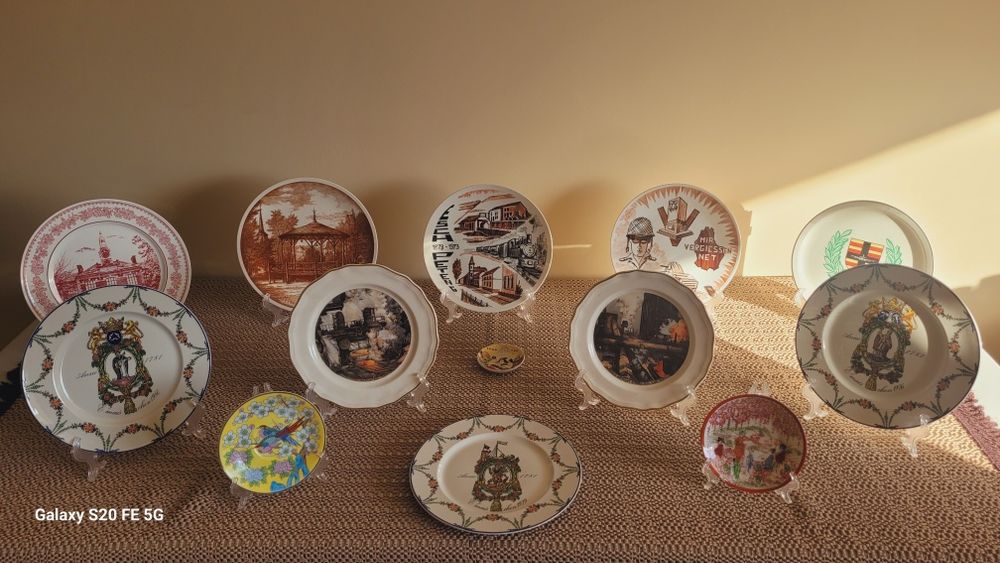 Винтидж висококачествени декоративни порцеланови чинии