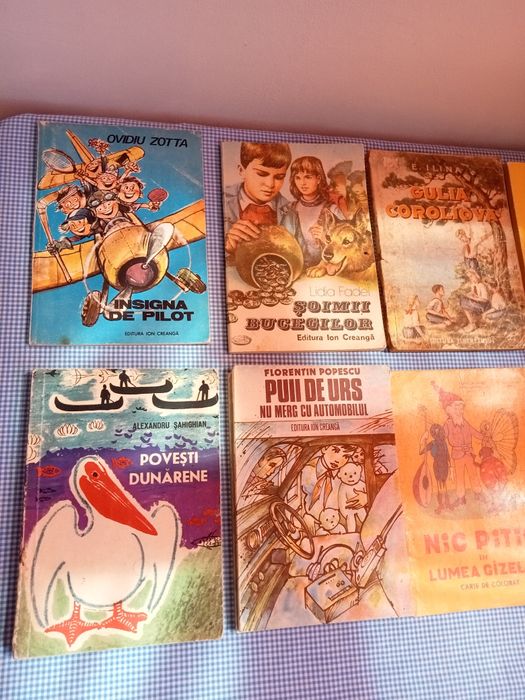 Cărți cu povesti,povestiri pentru copii vechi din perioada comunista