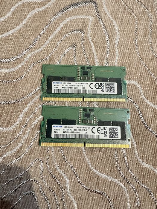 Продам оперативную память ноутбук