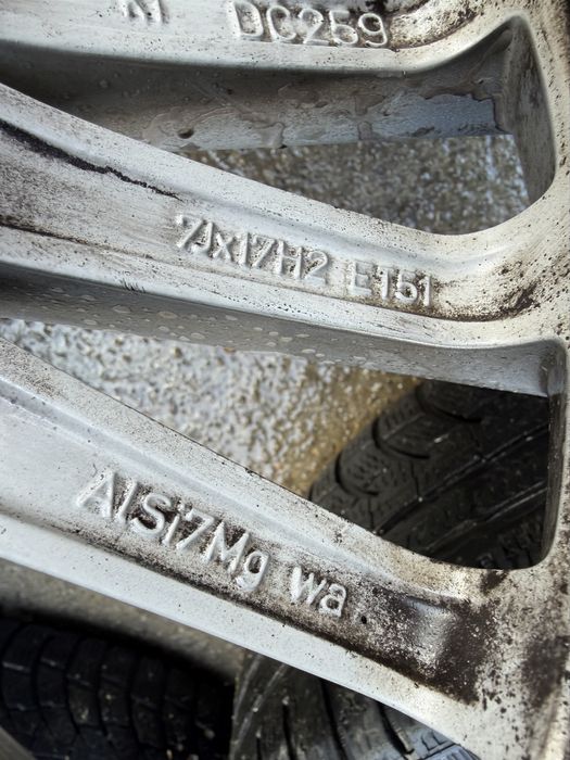 Jante / Roti Mercedes Vito W447 : 225 55 17, Anvelope iarna