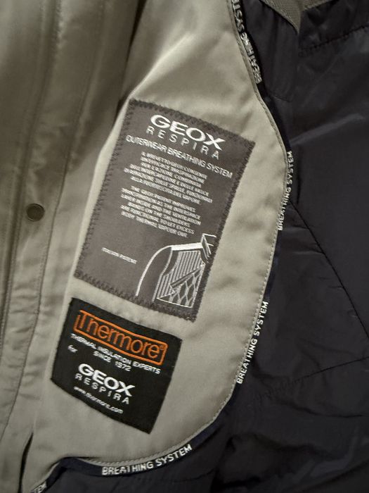 Geaca Iarna GEOX Parka Gri Interior Detasabil Calduros | Marime M-L