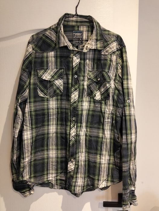 Geaca blugi XL și cămașa XL