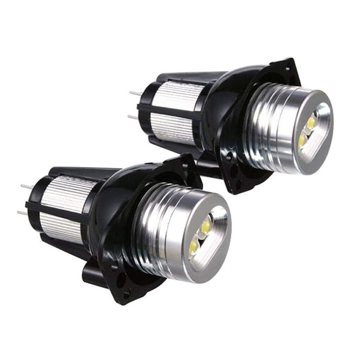 Set 2 LED Marker Angel Eyes BMW E90 Seria 3, 6W, Alb Puternic, Fără Eroare