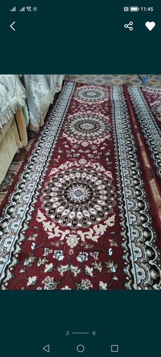 Палас-дорожка сатылады.