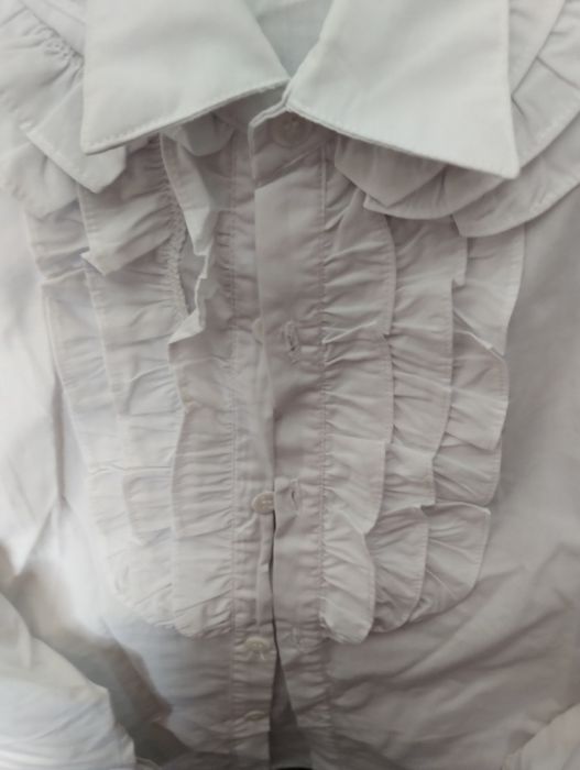 Set 3 camasi albe pentru fete