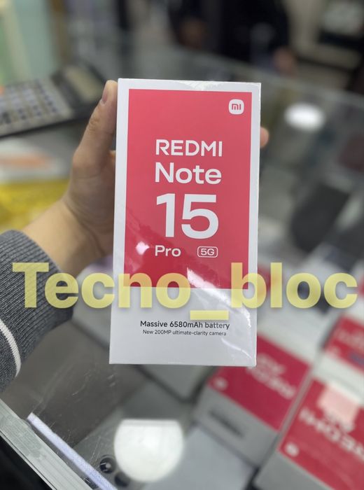 Note 15pro 5G – Новая модель | 1 год гарантии | Лучшая цена!