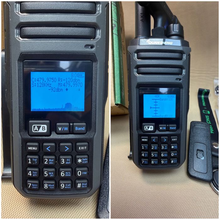 Quansheng TK 11 Taiko kong multi band radiostation walkie talkie радио