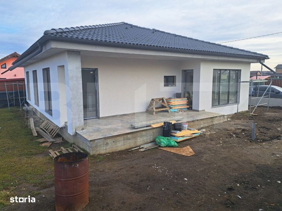 Casa 4 camere, parter, 108 mp utili, teren 405 mp | Iesire Sanpetru sp