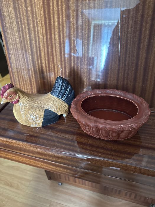 Конфетница-курица