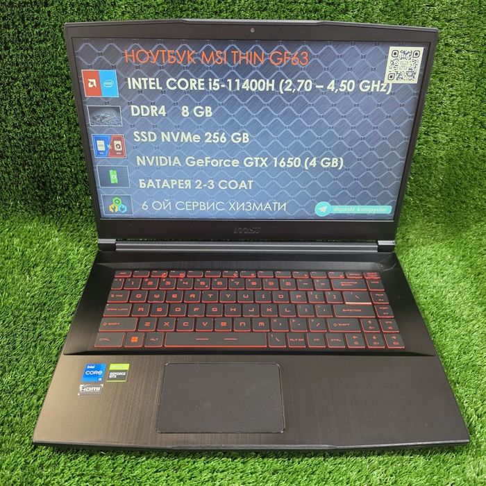 Оптом ва донага Msi Gf63 gaming