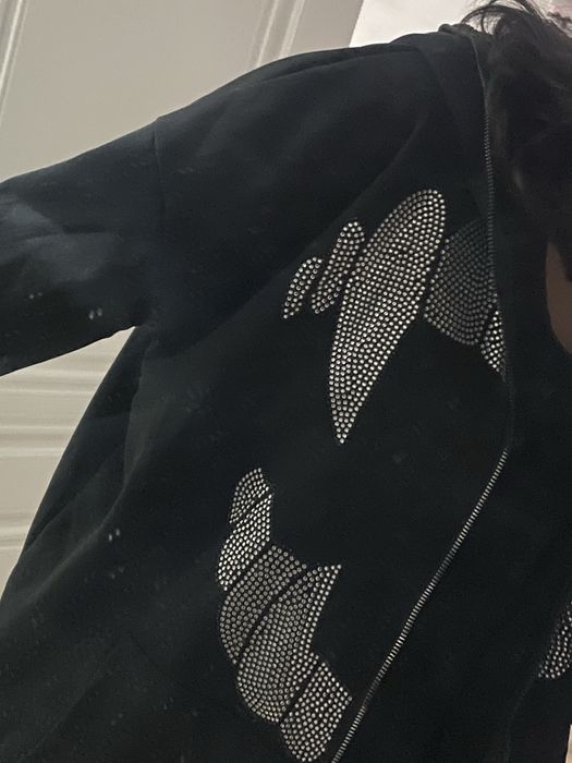 зипка со стразами