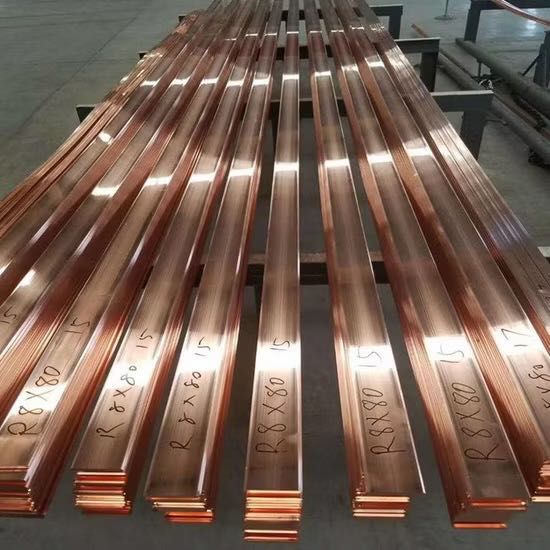 Шина медная от 20х3 до 160х10 мм