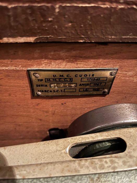 Masina de cusut Ileana din anul 1967