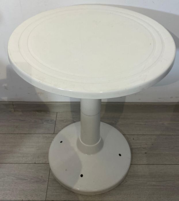 Masă Rotundă din Plastic, 57 cm
