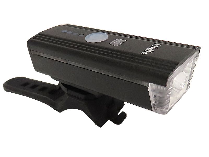 LED светлина за велосипед с електронен звънец Soldier, 300Lum, Метална