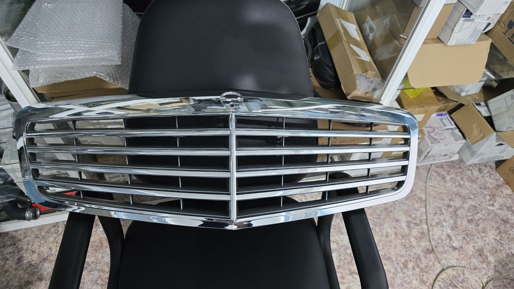 Решётка радиатора на W212 mercedes, до рестайлинг