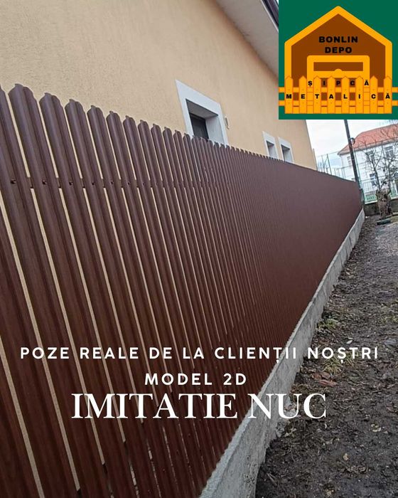 Sipcă metalică gard – livrare judetul Cluj