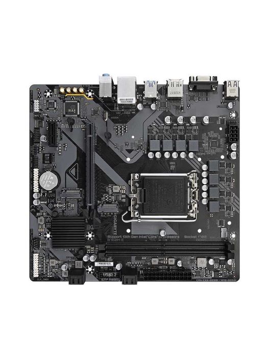 ; Материнская плата GIGABYTE B760M E DDR5