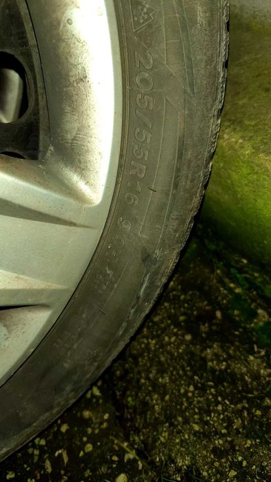 5х110 r16 със зимни гуми