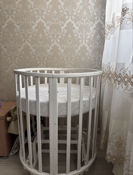 Детская кровать-трансформер с матрасом