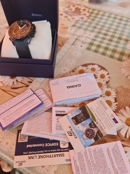 Casio Edifice Мъжки часовник ECB-900MP-1AEF