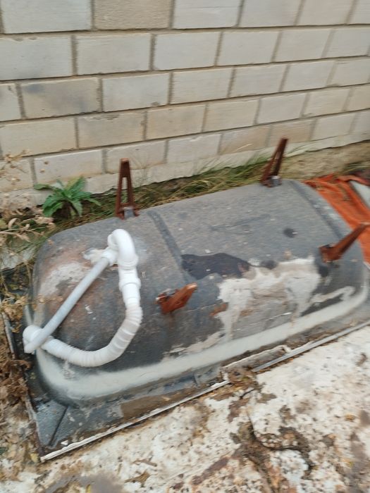 Чугунная ванна,б/у