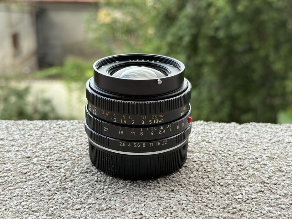 Leica R 28mm f2.8 R3 film camera pelicula super35