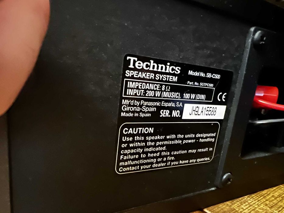 Boxe Technics SB-C500