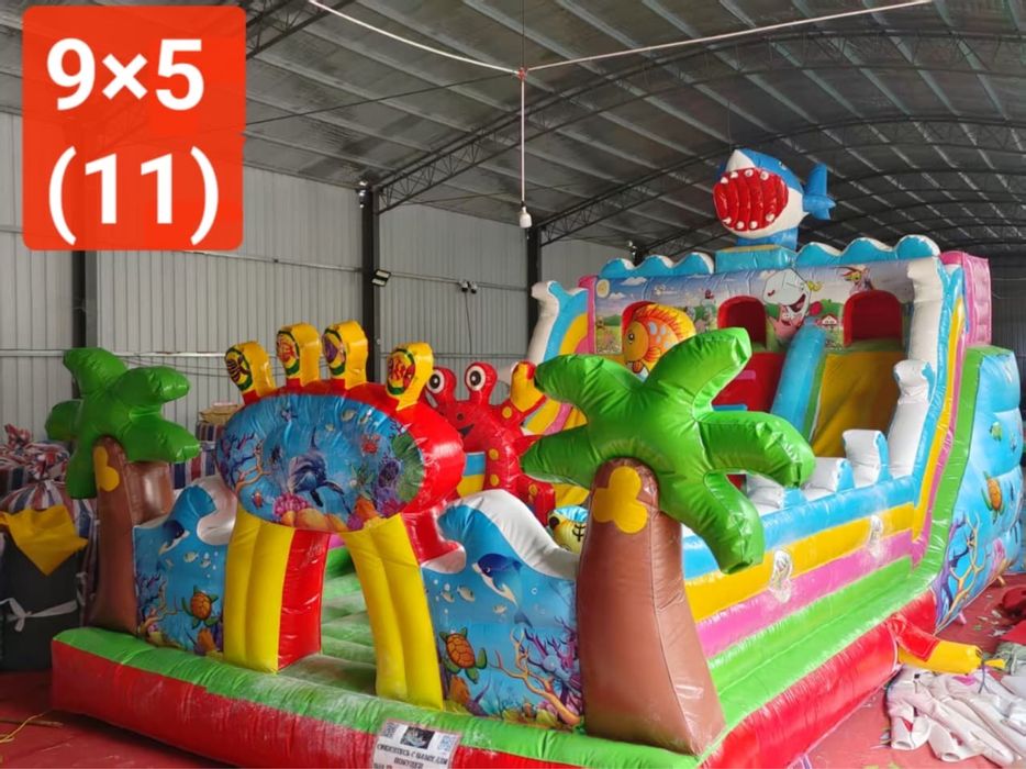 Надувной батут продам новый