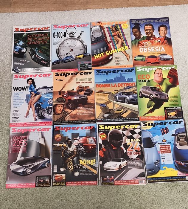 Colectie Reviste Auto Supercar