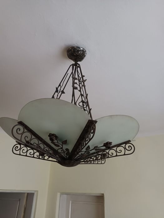 Lustra vintage, cu 3 becuri