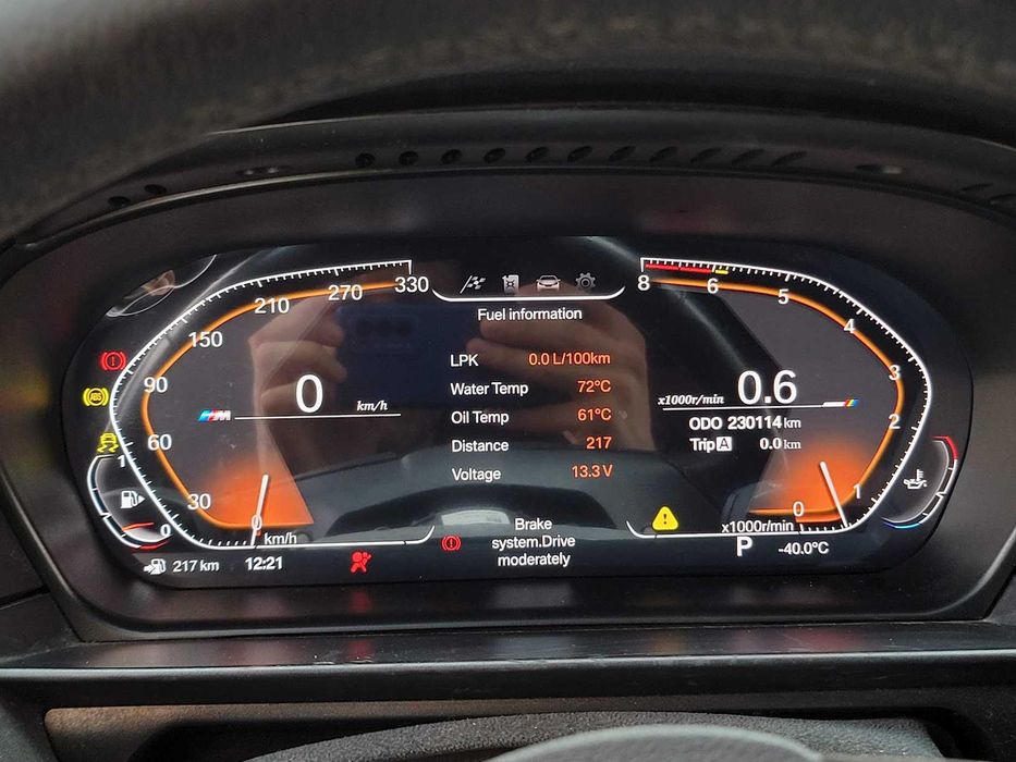 Дигитално табло километраж за BMW X5 X6 E70 E71 BMW Е70 Е71