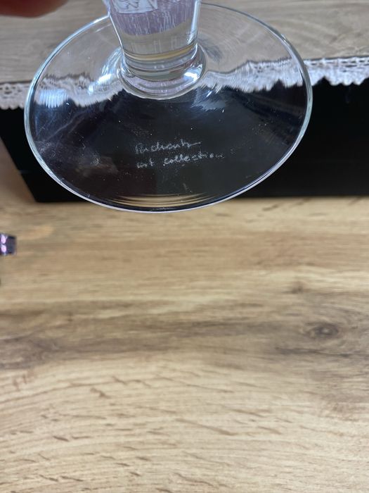 Стъклена фруктиера -Richards Taza -Англия -1970 гд