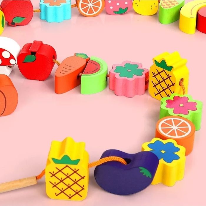 Деревянная шнуровка Ёжик