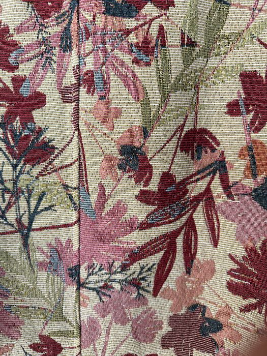 Жакардово манто на цветя