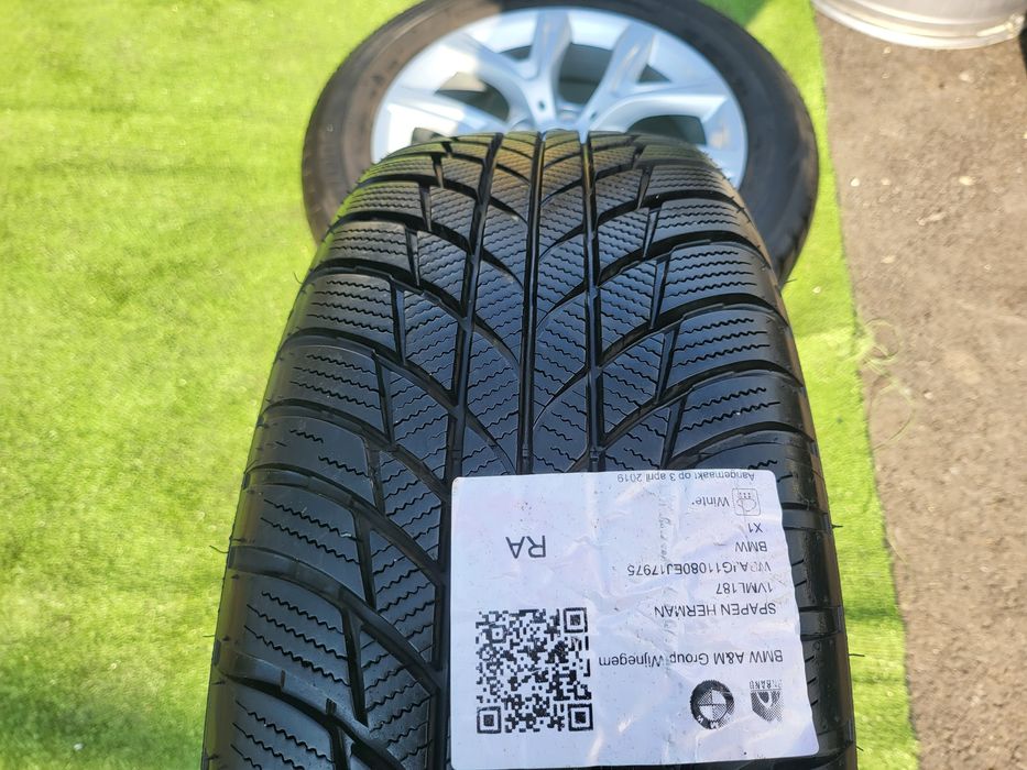 Лети джанти 17 5х112 BMW X1 , X2 с гуми Bridgestone