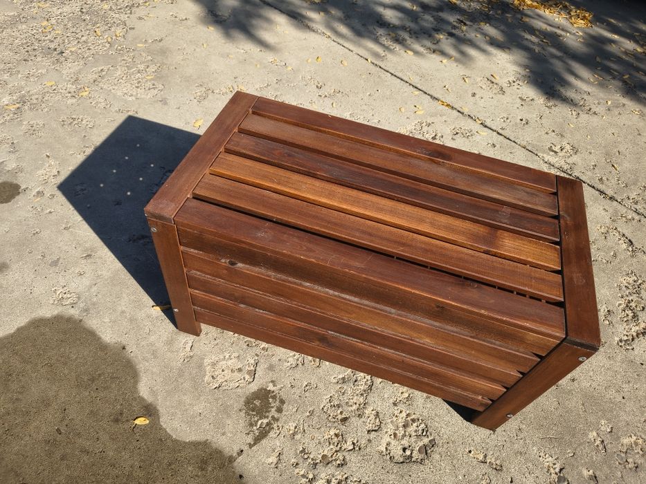 Lada lemn cu zabrele pentru depozitare, Ikeea Aplaro 23172
