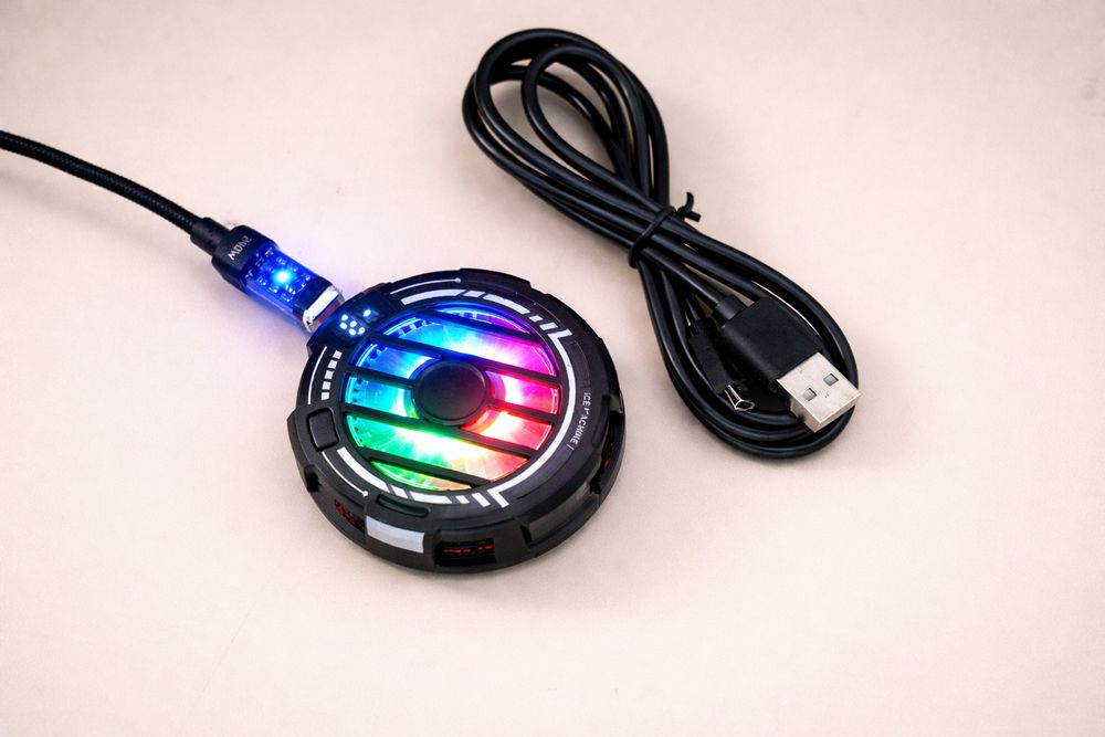 Cooler telefon RGB – răcire rapidă pentru gaming