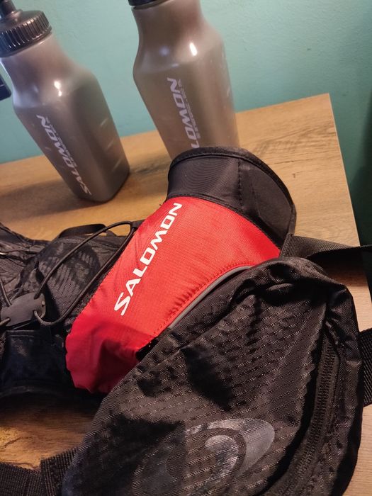 Centură de alergare Salomon Cross Belt Bottles – 2 bidoane incluse