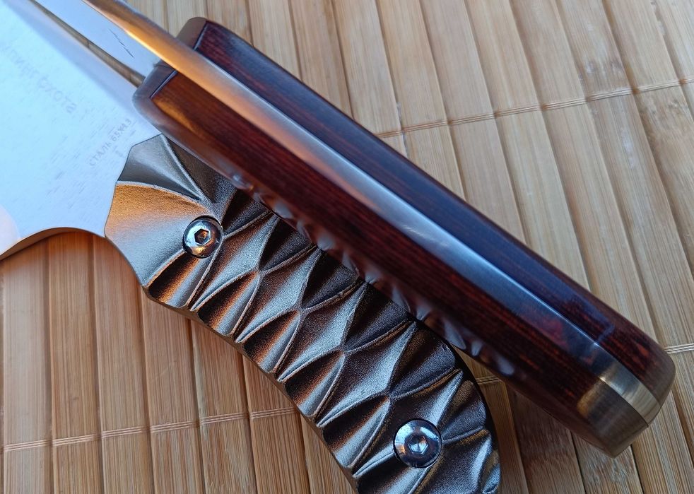 Малък сатър /нож / за кълцане, рязане и сечене SANJIA