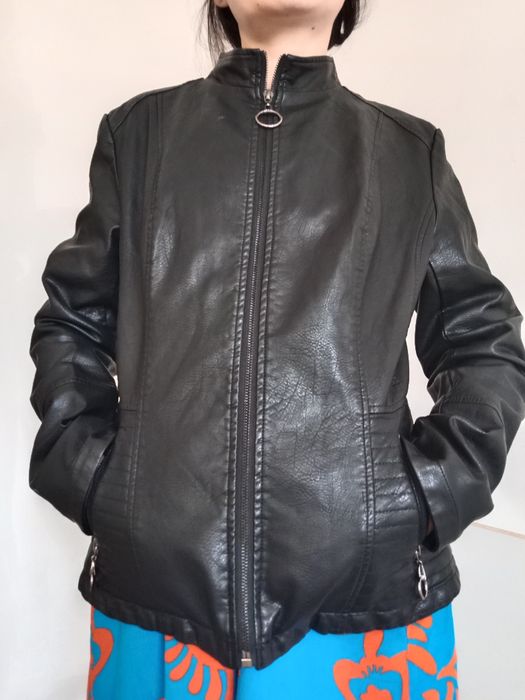 Кожаный куртка киилген