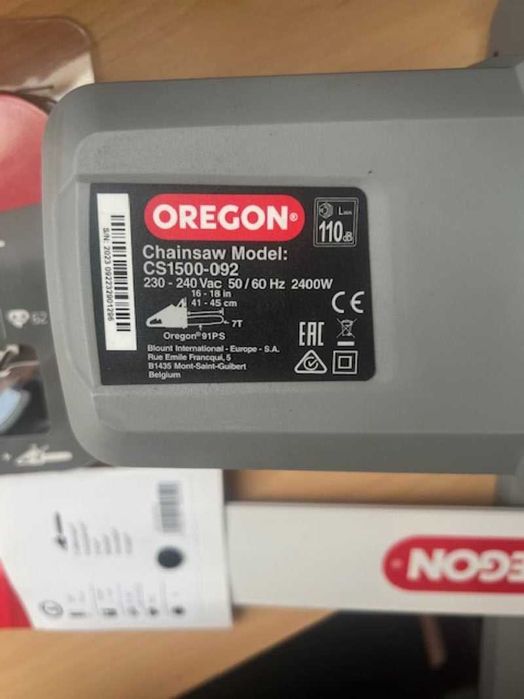 Самозаточващ се електрически верижен трион Oregon CS1500