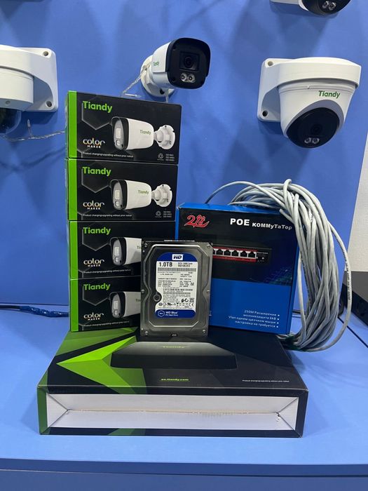 Видеонаблюдение частный дом под ключ 150 000