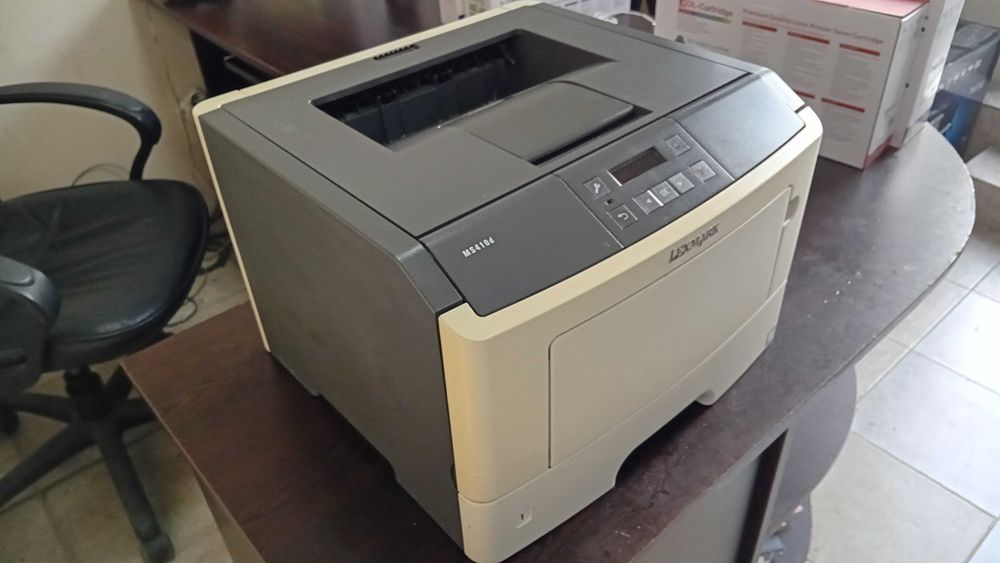 Отличен! Лазерен принтер Lexmark MS410d с дуплекс