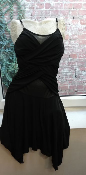 Rochie mulată STILATĂ nouă, maro-ciocolata măsură S-XS