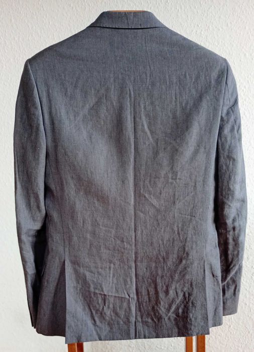 Мъжки костюм 100% лен + подарък