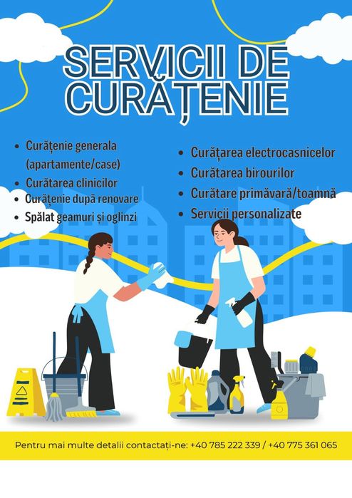 Curățenie în regim hotelier / Curătenie profesionala.