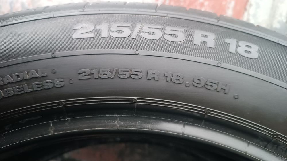 215/55/18 Continental